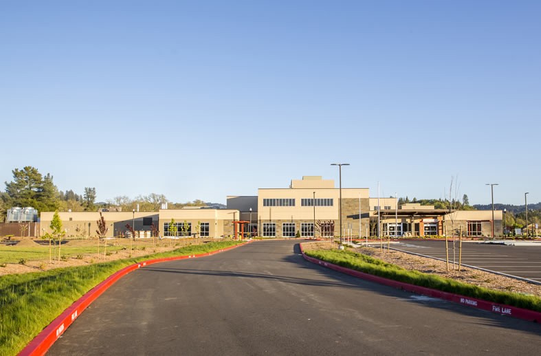 Completed Frank R. Howard Hospital, Willits, CA